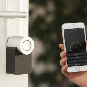 CyberLock Pro 3D Facial Recognition Smart Deadbolt